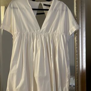 TFC Zara White Rompers Dress